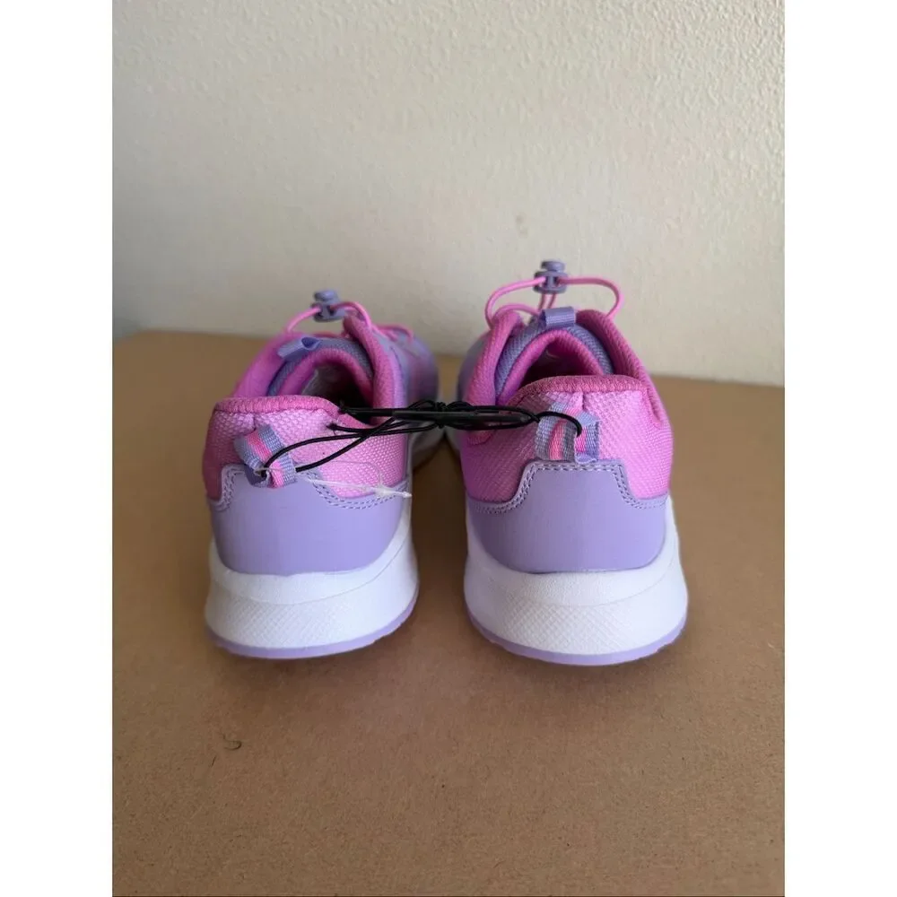 Athletic Works Little and Big Kids Bungee Mesh Jogger Sneakers size 4